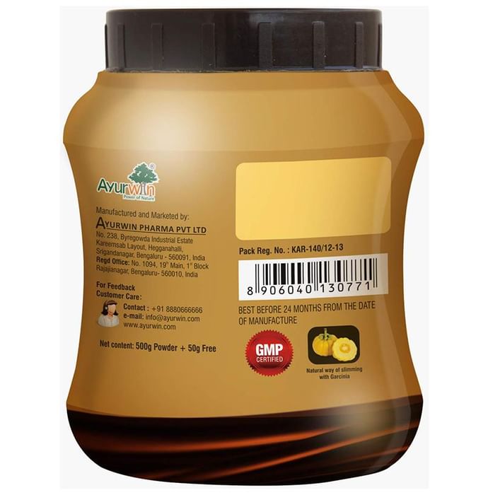 Ayurwin Combo Pack of Nutrislim Plus 60 Capsules and Nutrislim Plus Powder 500gm (Chocolate)