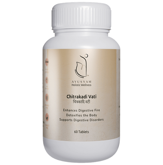 Ayusyam Chitrakadi Vati Tablet - Classic Derma
