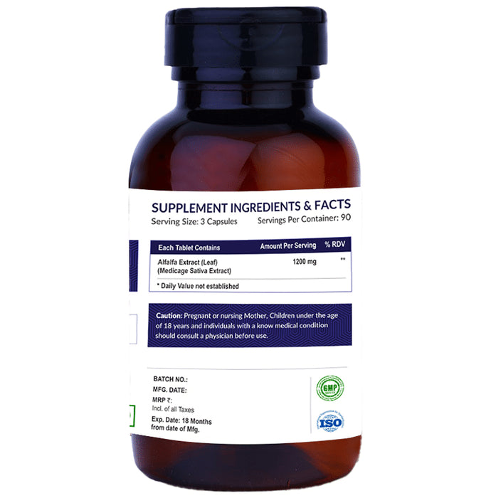 Ayuway Alfalfa 1200mg Vegicap