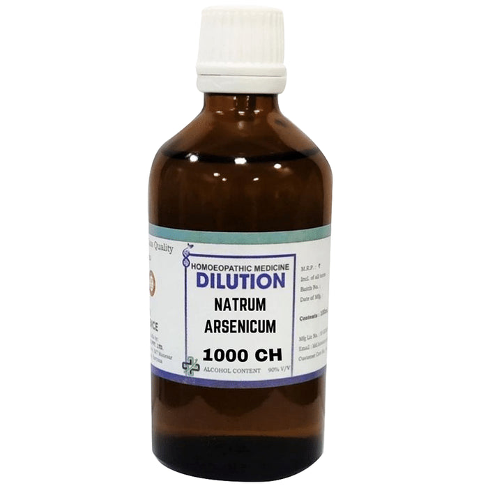 LDD Bioscience Natrum Arsenicum Dilution 1000 CH - Classic Derma