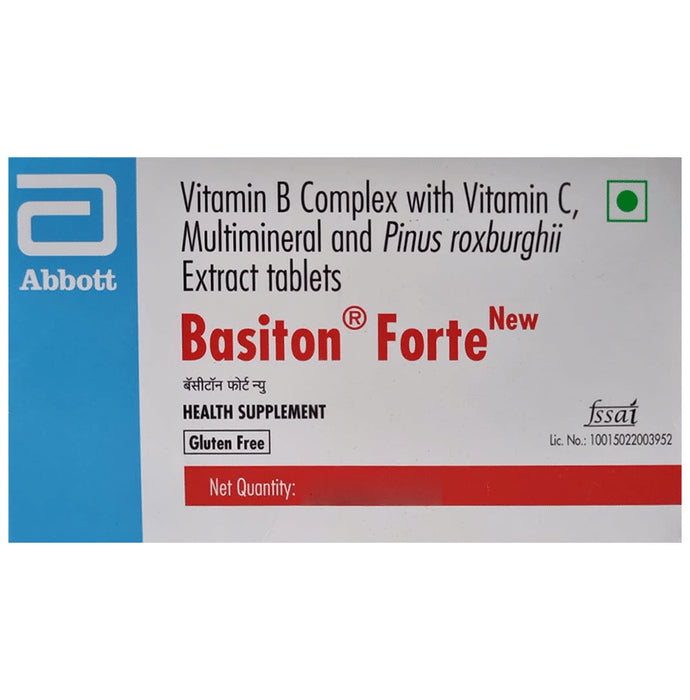 Basiton Forte New Tablet Gluten Free - Classic Derma