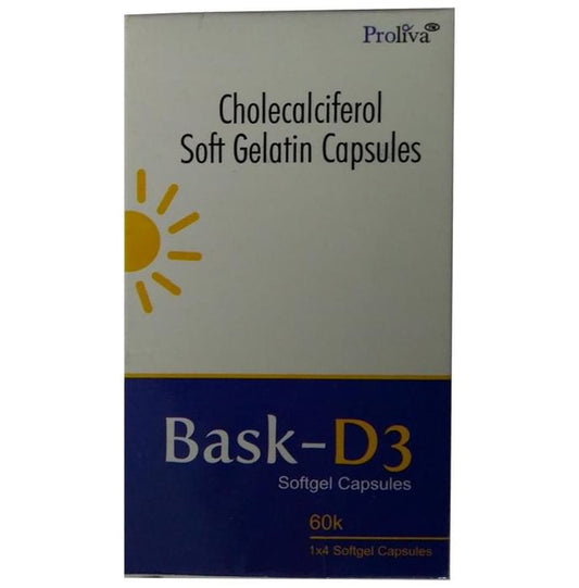 Bask-D3 Soft Gelatin Capsule - Classic Derma