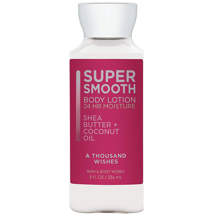 Bath & Body Works Super Smooth Body Lotion Shea Butter & Coconut Oil - Classic Derma