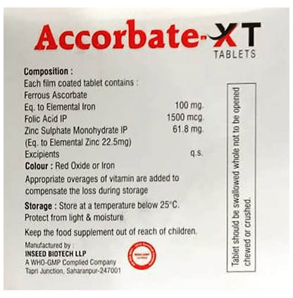 Accorbate-XT Tablet