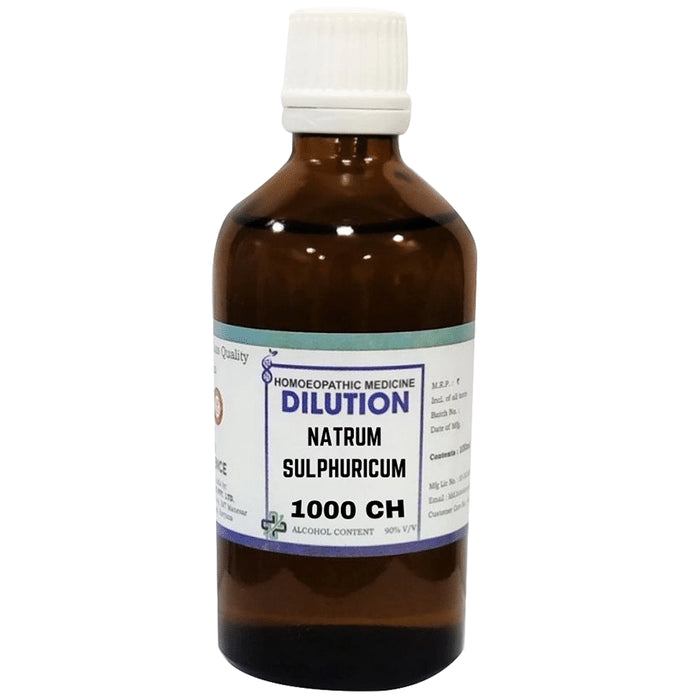 LDD Bioscience Natrum Sulphuricum Dilution 1000 CH - Classic Derma