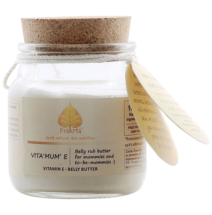 Prakrta Vita 'MUM' E - Belly Rub Butter - Classic Derma