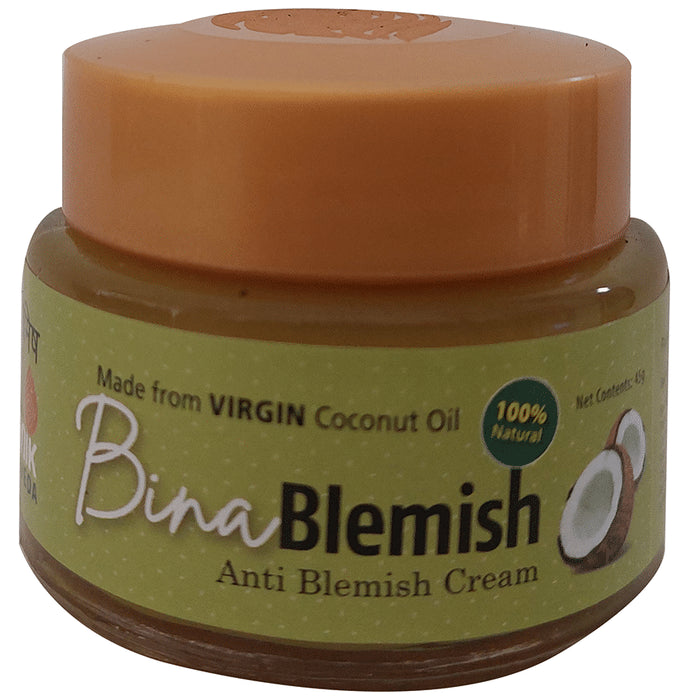Pramanik Ayurveda 100% Natural Bina Blemish Cream - Classic Derma
