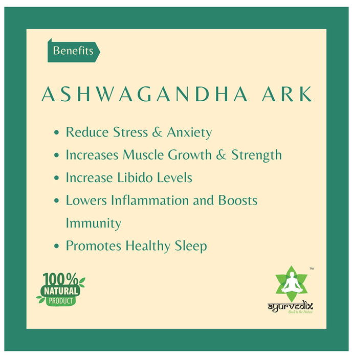 Ayurvedix Ashwagandha Ark(200ml Each)