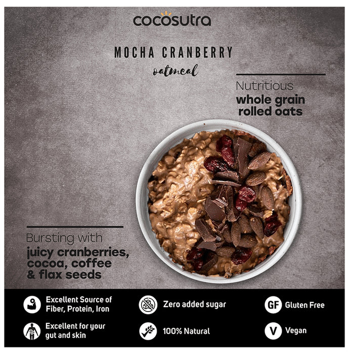 Cocosutra Oatmeal Mocha Cranberry