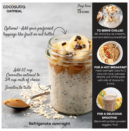 Cocosutra Oatmeal Mocha Cranberry