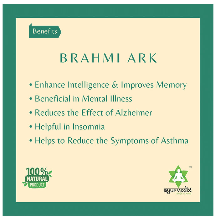 Ayurvedix Brahmi Ark (Bacopa Monnieri)