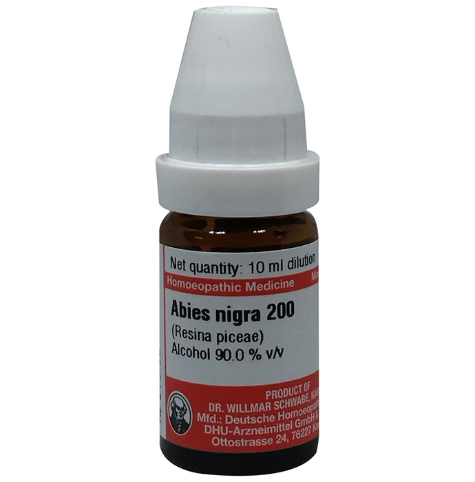 Dr Willmar Schwabe Germany Abies Nigra Dilution 200 - Classic Derma