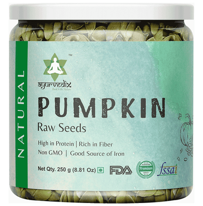 Ayurvedix Pumpkin Raw Seeds - Classic Derma