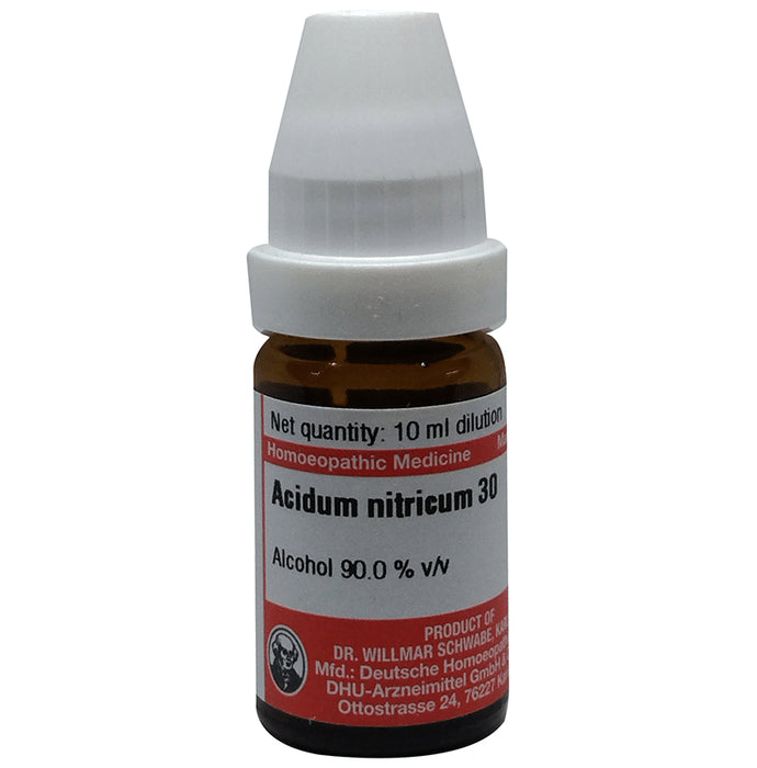Dr Willmar Schwabe Germany Acidum Nitricum Dilution 30 - Classic Derma