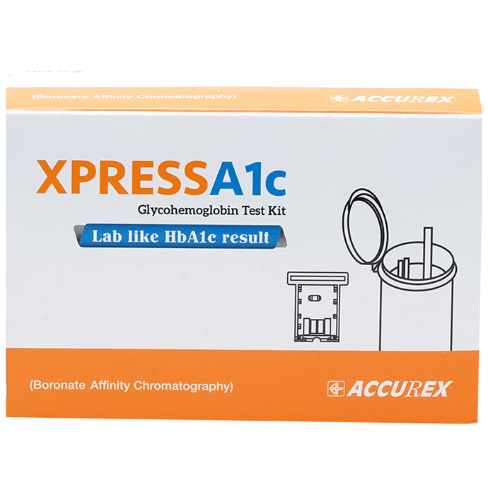 Accurex Xpress A1c Glycohemoglobin Test Kit
