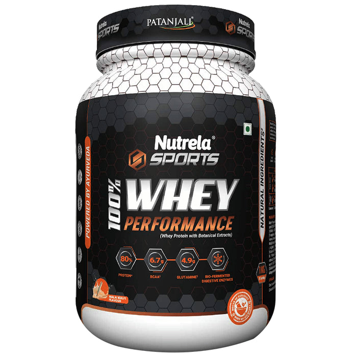 Nutrela Sports 100% Whey Performance Malai kulfi - Classic Derma