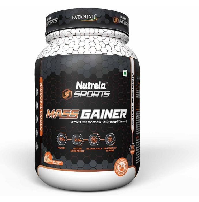 Nutrela Sports Mass Gainer Malai kulfi - Classic Derma