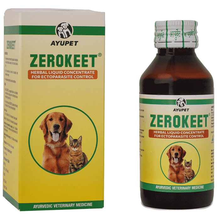 Ayurvet Zerokeet Liquid - Classic Derma
