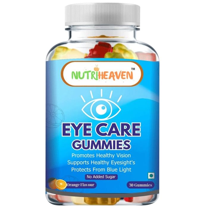 Nutri Heaven Eye Care Gummies Orange No Added Sugar - Classic Derma