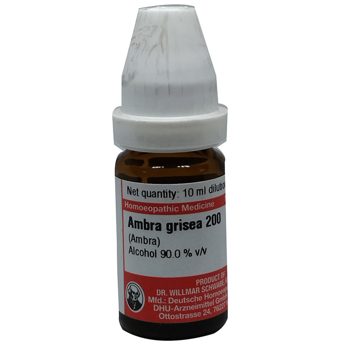 Dr Willmar Schwabe Germany Ambra Grisea Dilution 200 - Classic Derma