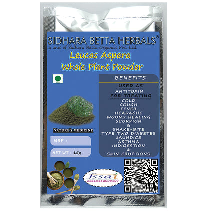 Sidhara Betta Herbals Leucas Aspera Whole Plant Powder - Classic Derma
