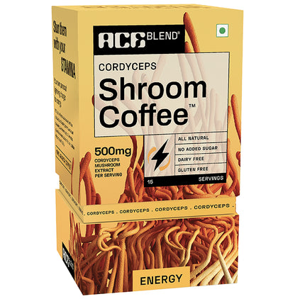 Ace Blend Cordyceps Shroom Coffee Sachet - Classic Derma