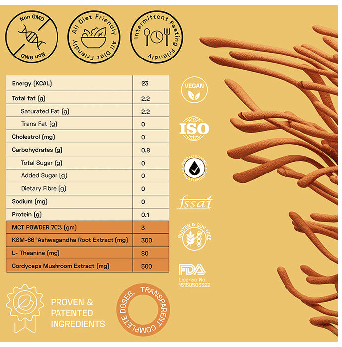 Ace Blend Cordyceps Shroom Coffee Sachet