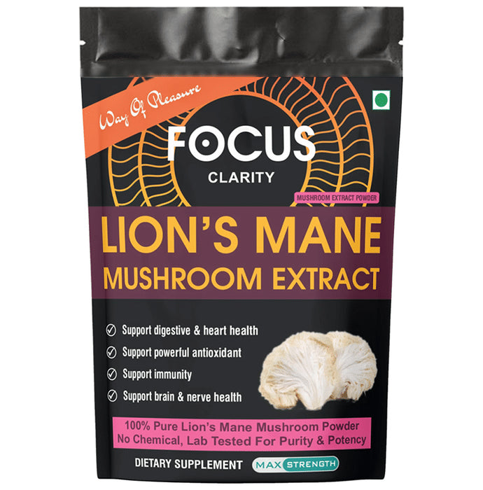 Way Of Pleasure Lions Mane Mushroom Extract Powder - Classic Derma