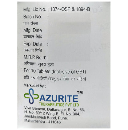 Azucal-D3 Tablet