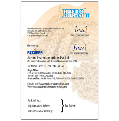 Azzurra Fibero Essential Tf Powder