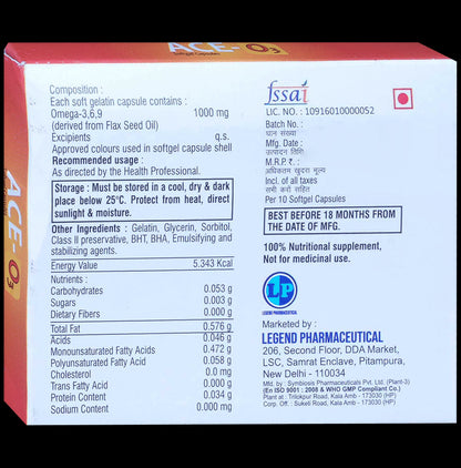 Ace-O3 Softgel Capsule