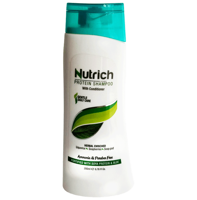 Nutrich Protein Shampoo with Conditioner Gentle Daily Care - Classic Derma