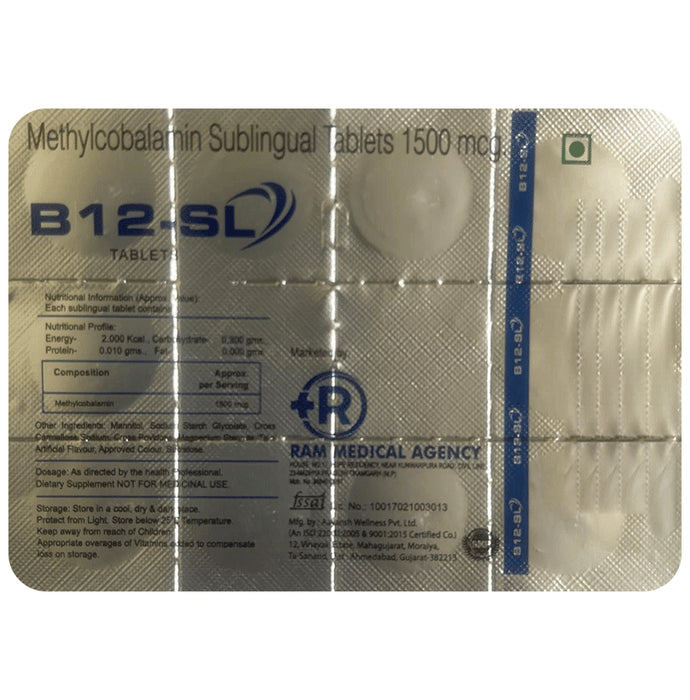 B12 SL Tablet