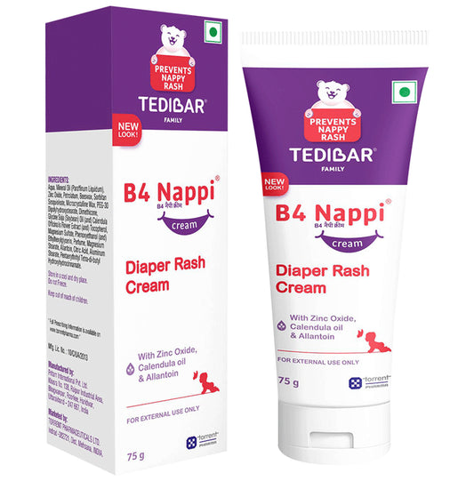 B4 Nappi Cream with Calendula Oil & Allantoin | For Baby's Tender Skin - Classic Derma