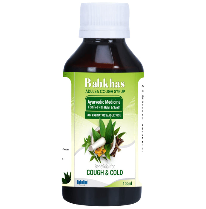 Babuline Babkhas Adulsa Cough Syrup (100ml Each)