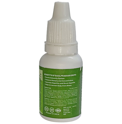 Baby Organo Combo Pack Of Baalprashan Drop (15ml) And Herbal Kids Toothpaste (50gm)