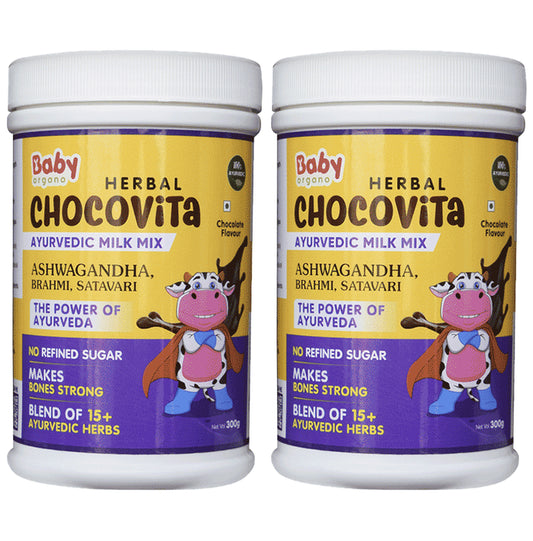 Baby Organo Herval Chocovita Kids Granules (300gm Each) - Classic Derma