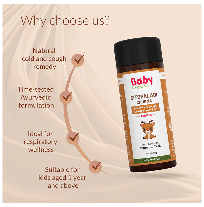 Baby Organo Sitopaladi Churna