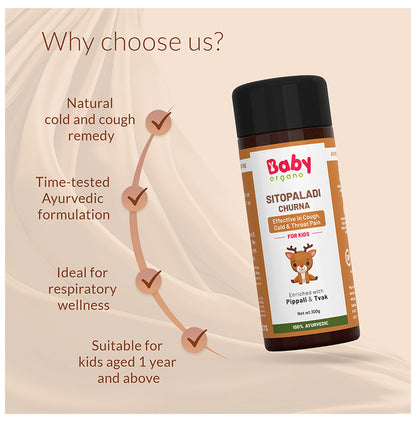 Baby Organo Sitopaladi Churna