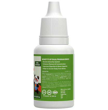 Baby Organo Swarnaprashan Drop (15ml Each)& Herbal Kids Toothpaste (50gm Each)