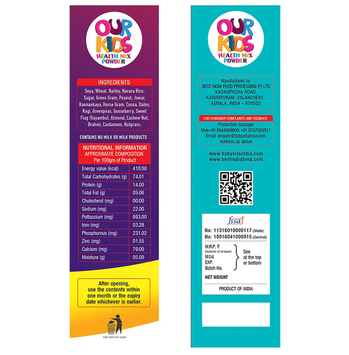 Baby Vita Our Kids Mix Powder