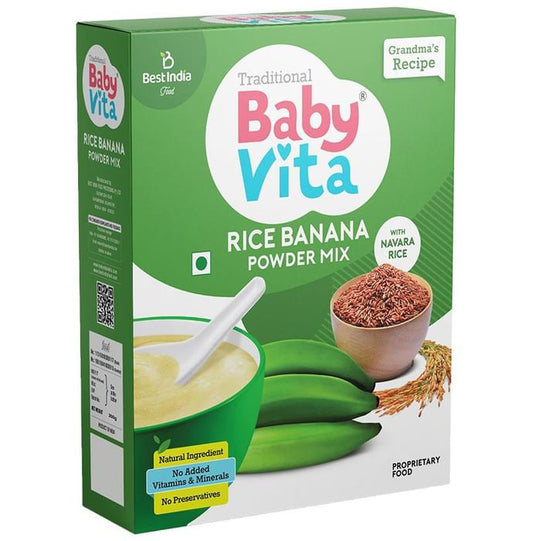 Baby Vita Rice Banana Powder Mix - Classic Derma