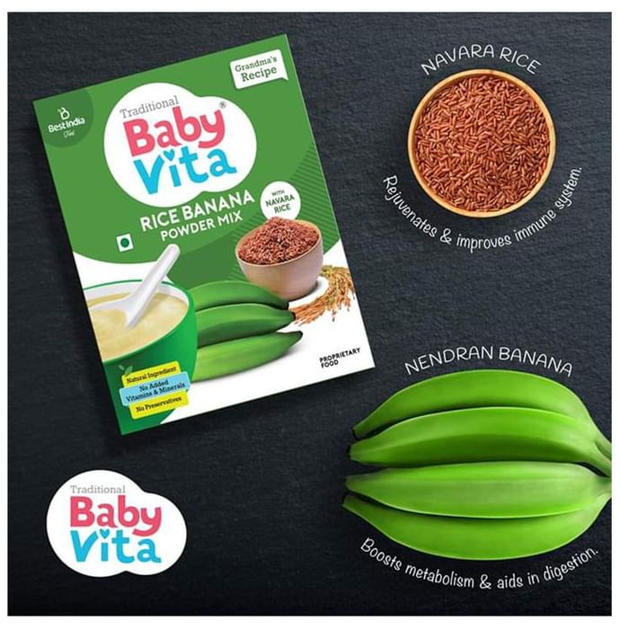Baby Vita Rice Banana Powder Mix