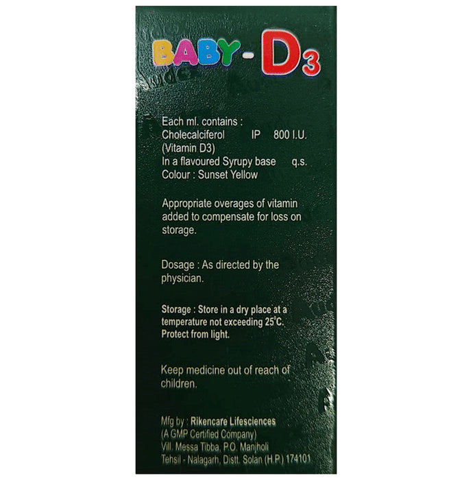 Baby-D3 Oral Drops