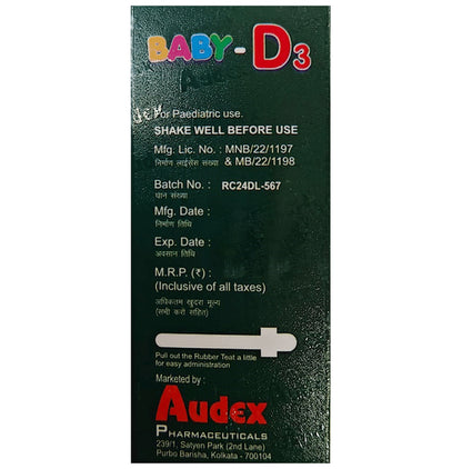 Baby-D3 Oral Drops