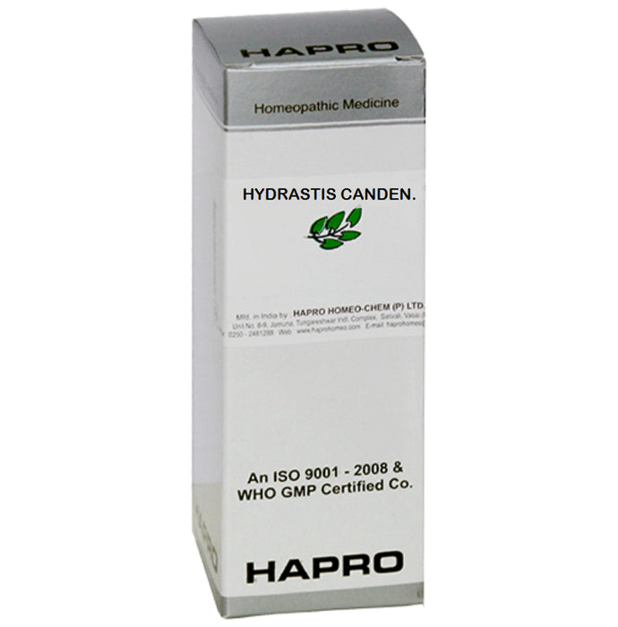 Hapro Hydrastis Canden Mother Tincture Q - Classic Derma