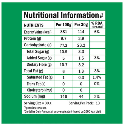 Bagrry's Almond 'N' Raisin Healthy Crunch Muesli