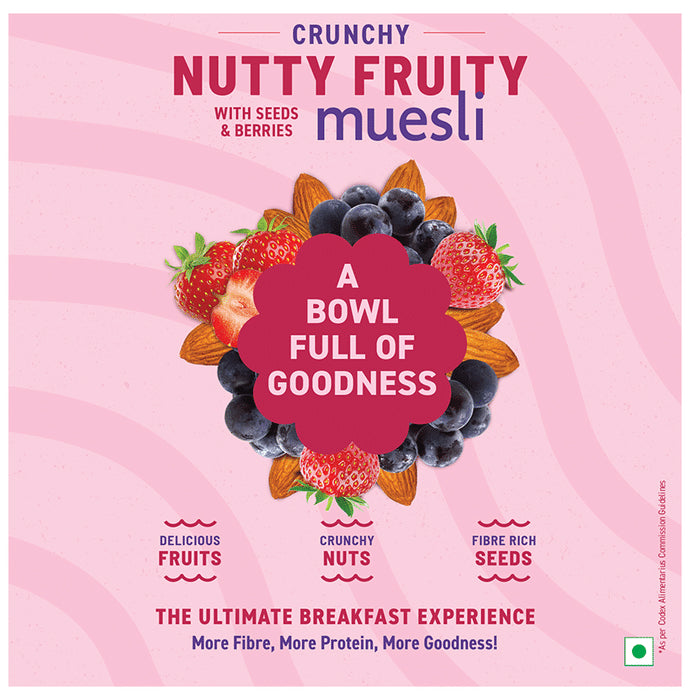 Bagrry's Crunchy Nutty Fruity with Seeds & Berries Muesli