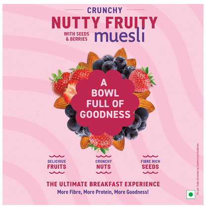 Bagrry's Crunchy Nutty Fruity with Seeds & Berries Muesli