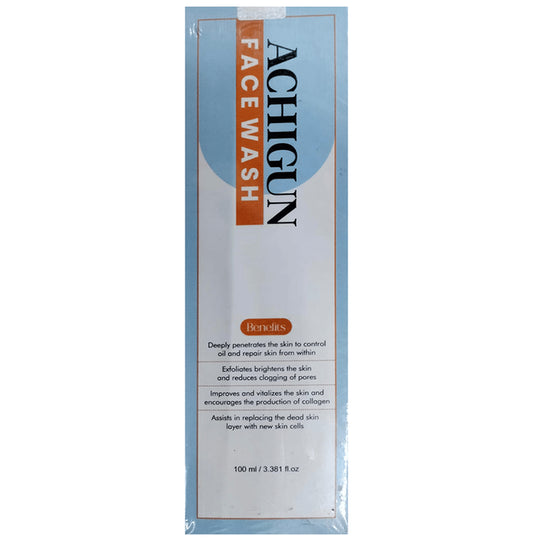 Achigun Face Wash for Deep Cleansing & Acne Removal - Classic Derma
